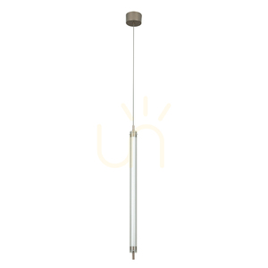 Závěsné LED svítidlo 20 W, 3000 K, matná kávová barva, ZAMBELIS small 0