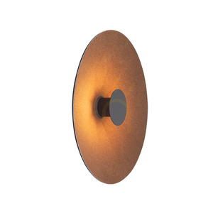 LED nástěnné svítidlo 6 W, akustické, světle hnědé – černé, ZAMBELIS small 0
