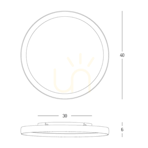 Stropní LED svítidlo 20 W, 2700 K–3000 K–4000 K, hliník – mikroprismatický akryl, šedá matná, ZAMBELIS small 2