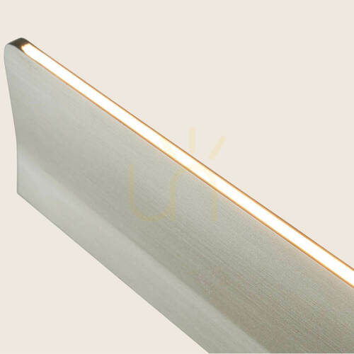 Kontrola Závěsné LED lineární svítidlo 40 W, 3000 K, triak, matně šedý – hliník – černá ZAMBELIS