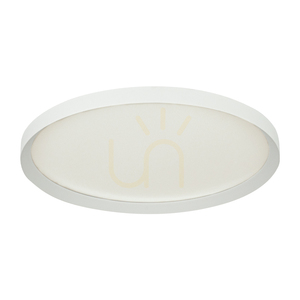 Stropní LED svítidlo 42 W, 2700 K–3200 K–4000 K, DALI, pískově bílá – kov – hliník – mikroprismatický difuzér ZAMBELIS small 0