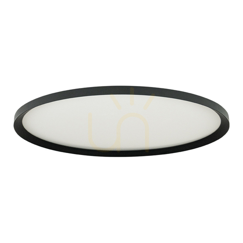 Kontrola Stropní svítidlo LED 84 W, 2700 K–3200 K–4000 K, DALI, Sandy Black – kov – hliník – mikroprismatický difuzor od společnosti ZAMBELIS