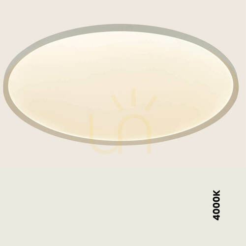 Kontrola Stropní svítidlo LED 84 W, 2700 K–3200 K–4000 K, DALI, pískově bílá – kov – hliník – mikroprismatický difuzor od ZAMBELIS