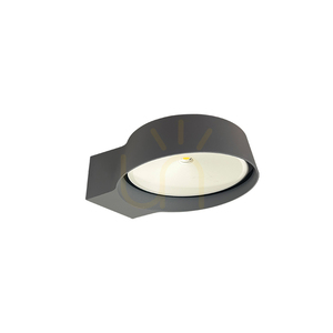 Venkovní nástěnné LED svítidlo 12 W, 3000 K, grafitově šedý hliník, IP54, ZAMBELIS small 1