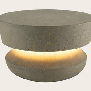 Venkovní bodové osvětlení – podlahová LED lampa 7 W, beton a sklo, IP65, ZAMBELIS small 2