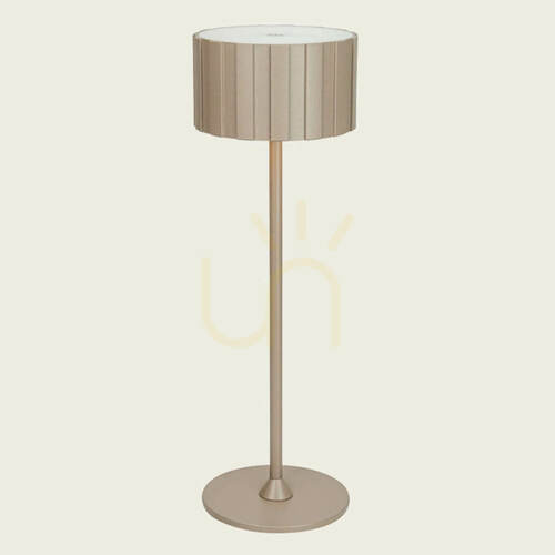 Kontrola Venkovní přenosná stolní lampa LED 2 W, 2700 K–4000 K–6500 K, barva Sandy Milk TEA, IP44, ZAMBELIS