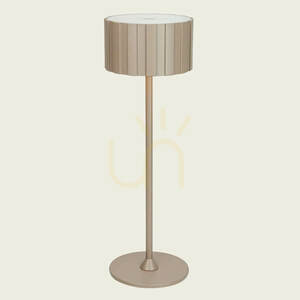Venkovní přenosná stolní lampa LED 2 W, 2700 K–4000 K–6500 K, barva Sandy Milk TEA, IP44, ZAMBELIS small 0