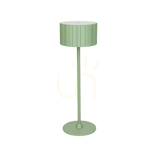 Kontrola Venkovní přenosná stolní lampa LED 2 W, 2700 K–4000 K–6500 K, pískově zelená, IP44, ZAMBELIS