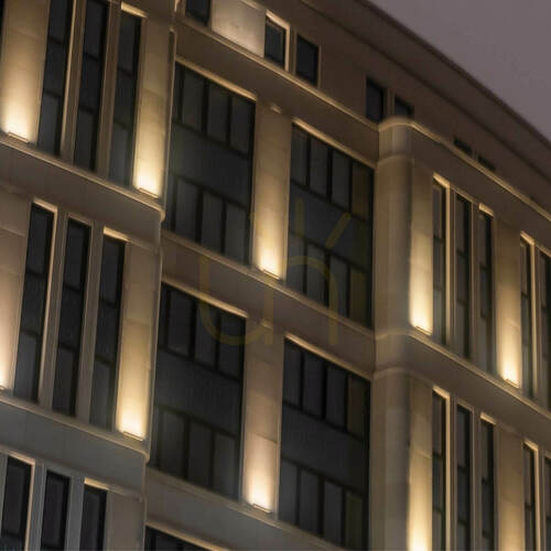 Kontrola LED osvětlení stěn 18 W – 220 V, 3000 K, grafitově hliníkové, IP65, ZAMBELIS