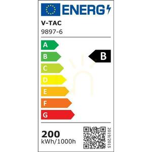 LED reflektor V-TAC s čipem CREE, 200 W, 185 lm/W, černý, VT-44205, 6500 K, 37 000 lm, 6letá záruka 8 LED reflektor V-TAC s čipem CREE, 200 W, 185 lm/W, černý, VT-44205, 6500 K, 37 000 lm, 6letá záruka small 8