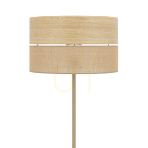 Stojací lampa Dorma Wood Juta 1 Xe27 small 4