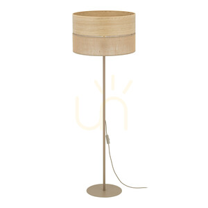 Stojací lampa Dorma Wood Juta 1 Xe27 small 5
