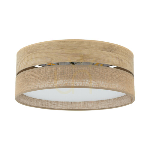 Kontrola Stropní svítidlo Dorma Wood Juta 45 cm 4xE27