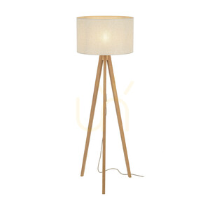 Stojací lampa Viga Shade z borového dřeva 1 Xe27 small 8