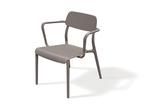FRIK667 Křeslo Rimo Garden – zemitá taupe barva FERNE 0 FRIK667 Křeslo Rimo Garden – zemitá taupe barva FERNE small 0