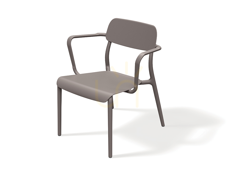Kontrola FRIK667 Křeslo Rimo Garden – zemitá taupe barva FERNE FRIK667 Křeslo Rimo Garden – zemitá taupe barva FERNE
