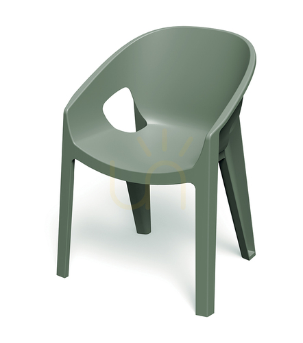 Kontrola Zahradní židle FPRK658 Premo s područkami – barva Verde Green od společnosti FERNE