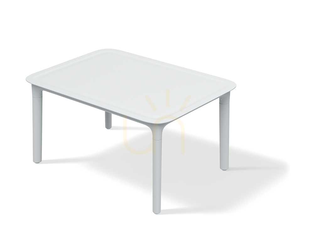 FRIS864 Rimo Garden soffbord – Vit FERNE