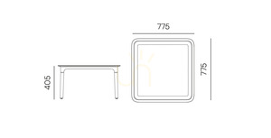 FRIS884 Konferenční stolek Rimo Garden – barva Agate Gray od značky FERNE 1 FRIS884 Konferenční stolek Rimo Garden – barva Agate Gray od značky FERNE small 1