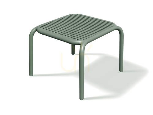 Kontrola Zahradní odkládací stolek FERNE Brene FBRS554 zelený verde, 54,5 × 53,5 × 41,5 cm, plast
