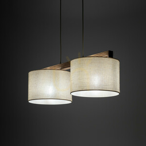 Závěsné svítidlo Viga Shade Pine, 2 x E27 small 2