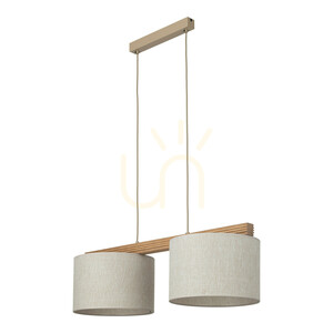 Závěsné svítidlo Viga Shade Pine, 2 x E27 small 0