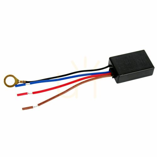 Kontrola Stmívač s.luce Touch pro dodatečnou montáž černý 230 V IP20