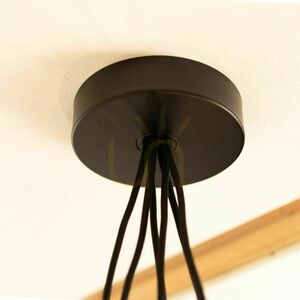 Stínítko s.luce Modular černé kovové Ø 15 cm 1–6 zásuvek small 2