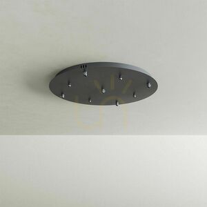 Stínítko s.luce Modular černé kovové 40 cm kruhové pro 3 svítidla 0 Stínítko s.luce Modular černé kovové 40 cm kruhové pro 3 svítidla small 0