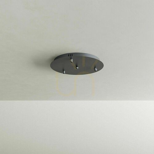 Kontrola Stínítko s.luce Modular bílé kovové kruhové 60 cm pro 5bodové závěsné svítidlo