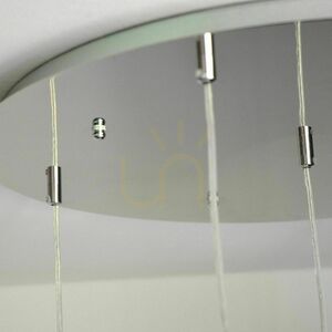 Stínítko s.luce Modular bílé kovové 40 cm pro 3bodové závěsné svítidlo small 8