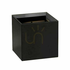Kryt podstavce s.luce Ixa čtvercový antracit kov 10 cm 14 Kryt podstavce s.luce Ixa čtvercový antracit kov 10 cm small 14