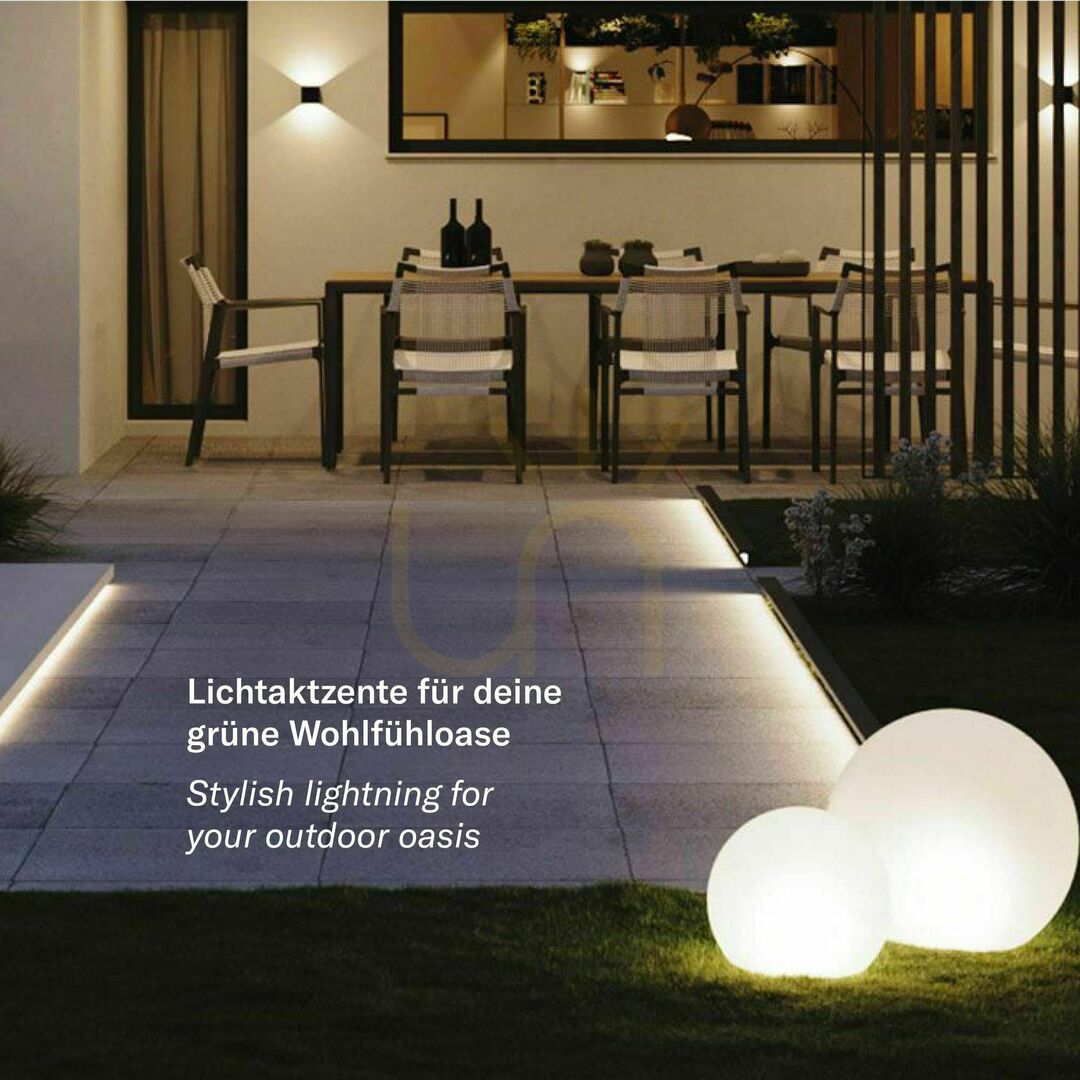 Náhled Svítící koule s.luce Globe pro 60 cm bílá IP54 Svítící koule s.luce Globe pro 60 cm bílá IP54