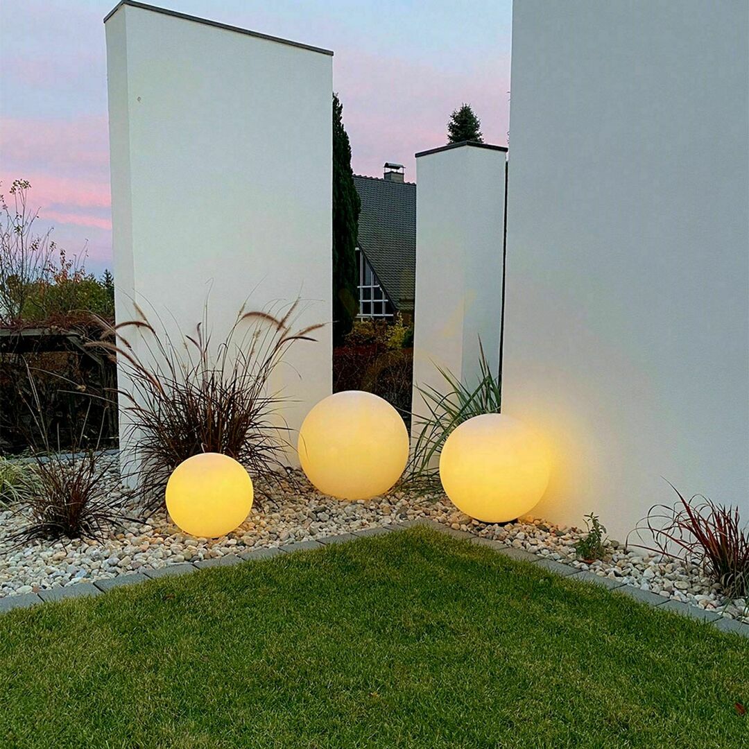 Náhled Svítící koule s.luce Globe Pro bílá 50 cm IP54 Svítící koule s.luce Globe Pro bílá 50 cm IP54