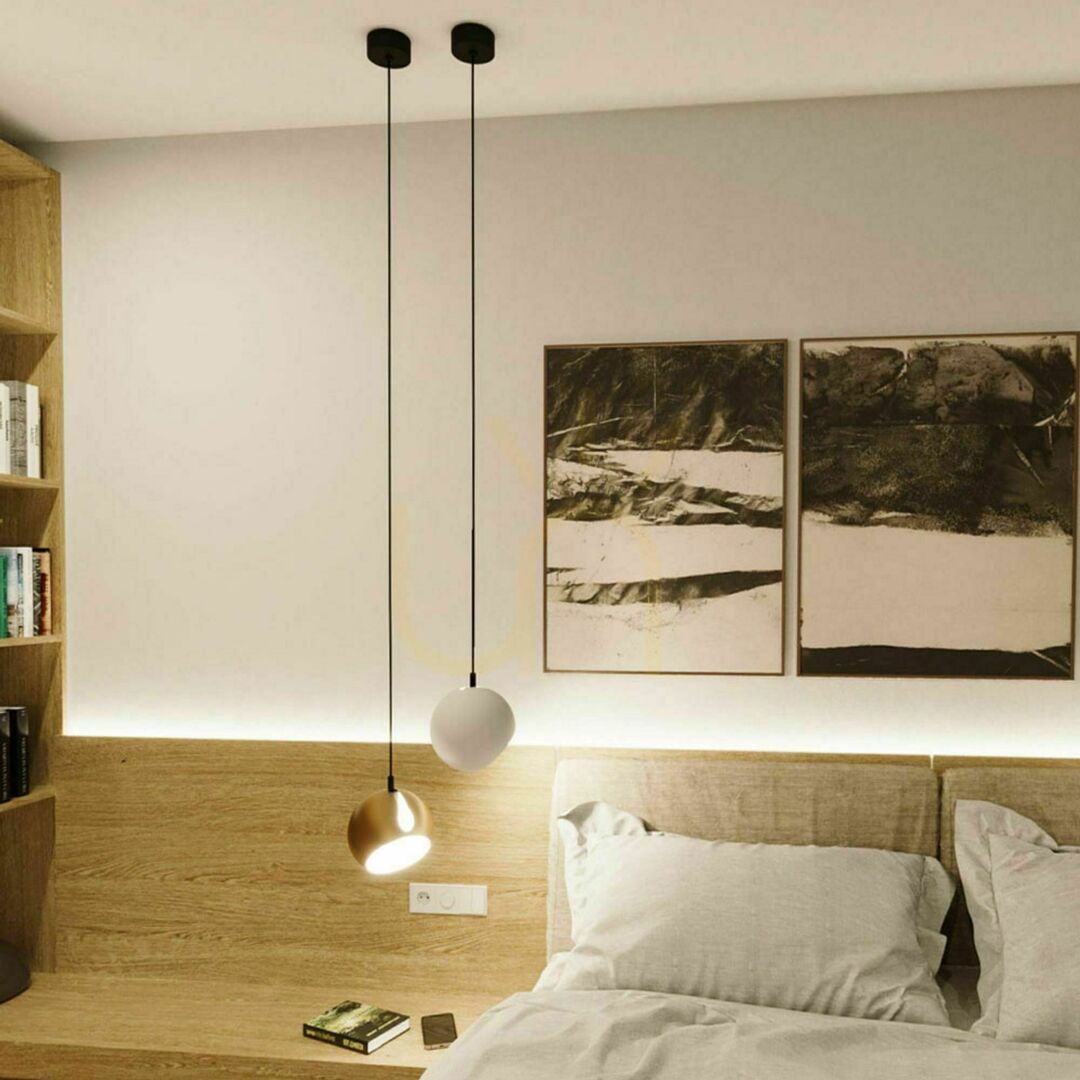 Náhled Závěsné svítidlo s.luce Ball bílé kovové 20 cm E27 nádoba Závěsné svítidlo s.luce Ball bílé kovové 20 cm E27 nádoba