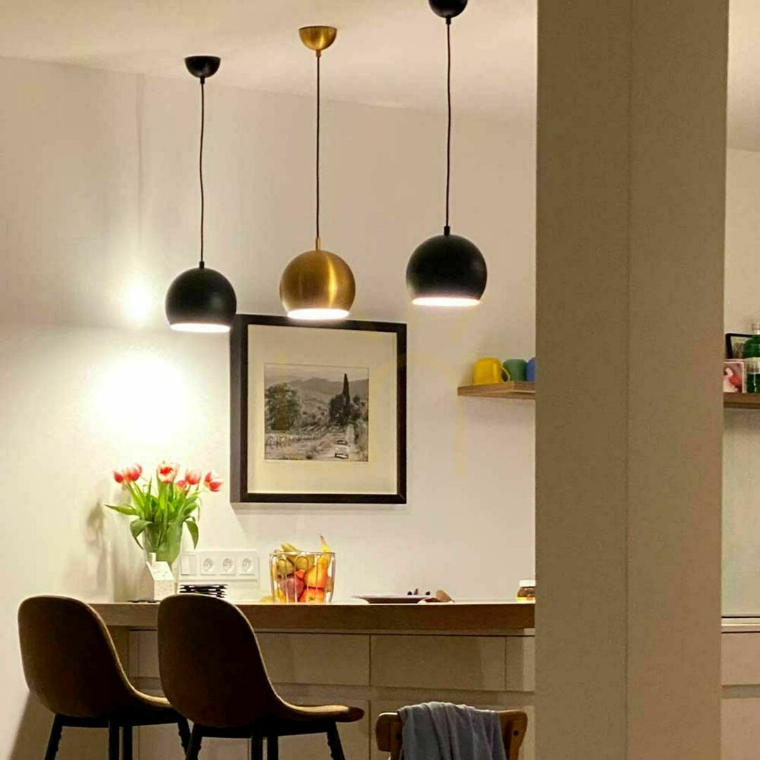 Kontrola Závěsné svítidlo s.luce Ball bílý kov 30 cm E27 Závěsné svítidlo s.luce Ball bílý kov 30 cm E27