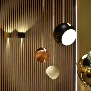 Závěsné svítidlo s.luce Ball bílý kov 30 cm E27 3 Závěsné svítidlo s.luce Ball bílý kov 30 cm E27 small 3