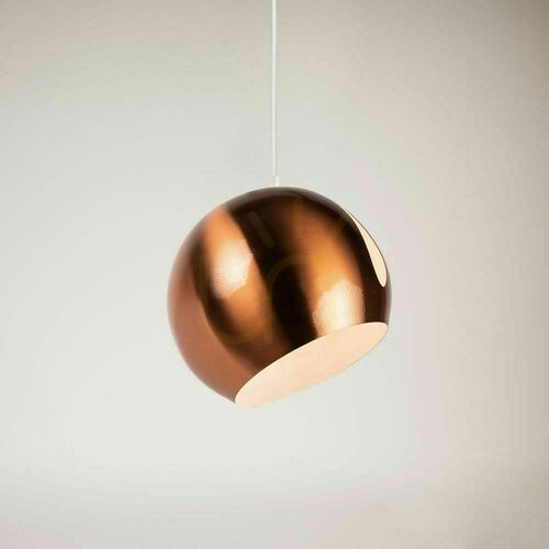 Kontrola Závěsné svítidlo s.luce Ball měděné 30 cm kovové