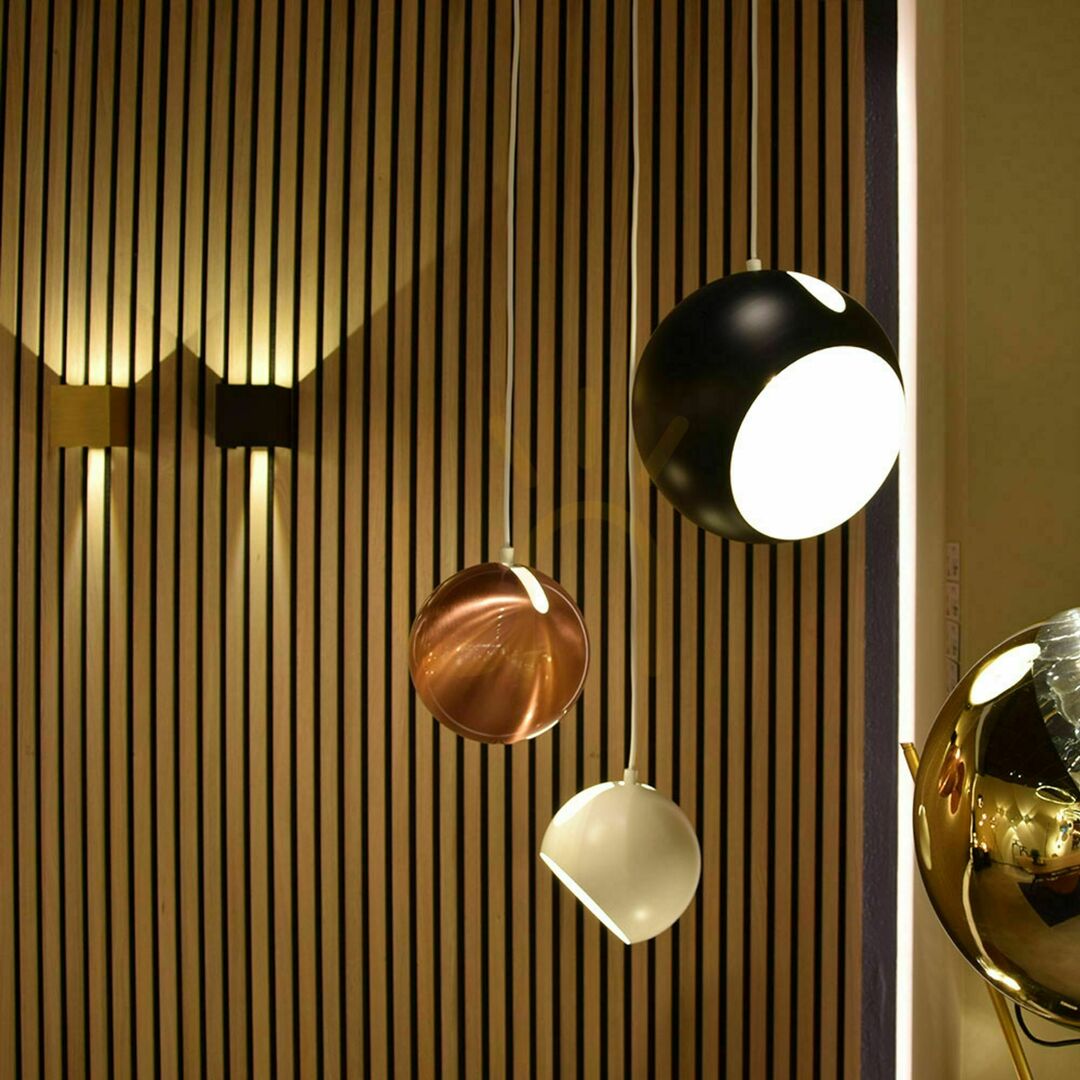 Zobrazit Závěsné svítidlo s.luce Ball černé kovové 30 cm E27 Závěsné svítidlo s.luce Ball černé kovové 30 cm E27
