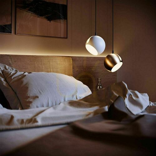 Kontrola Závěsné svítidlo s.luce Ball černé kovové 30 cm E27