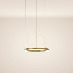 LED kruhové závěsné svítidlo s.luce Ring černé Ø 40 cm 13 LED kruhové závěsné svítidlo s.luce Ring černé Ø 40 cm small 13