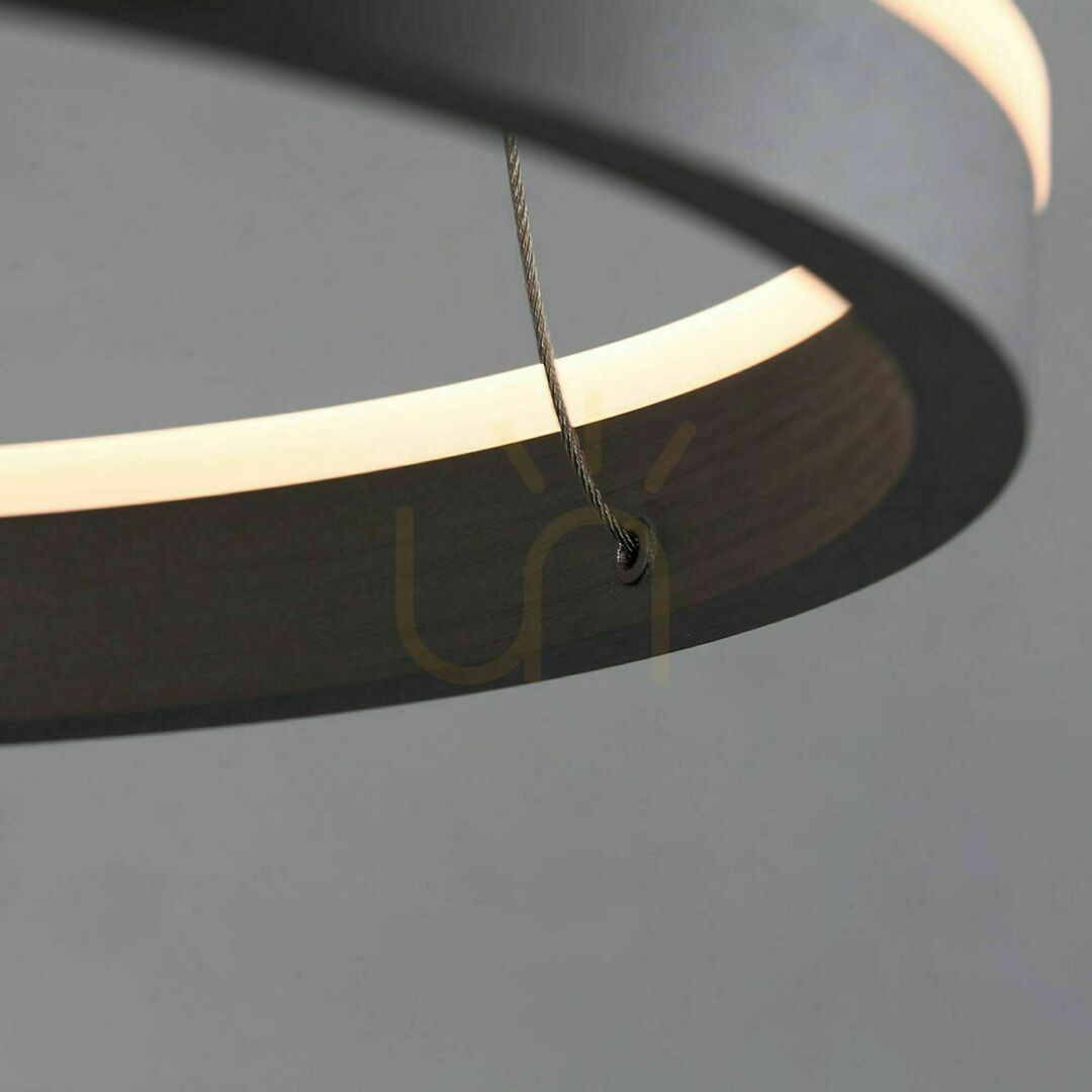 Zobrazit LED kruhové závěsné svítidlo s.luce Ring černé Ø 40 cm LED kruhové závěsné svítidlo s.luce Ring černé Ø 40 cm