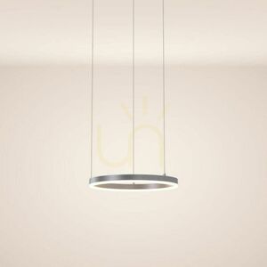Závěsné LED svítidlo s.luce Ring Ø 40 cm stříbrné 12 Závěsné LED svítidlo s.luce Ring Ø 40 cm stříbrné small 12