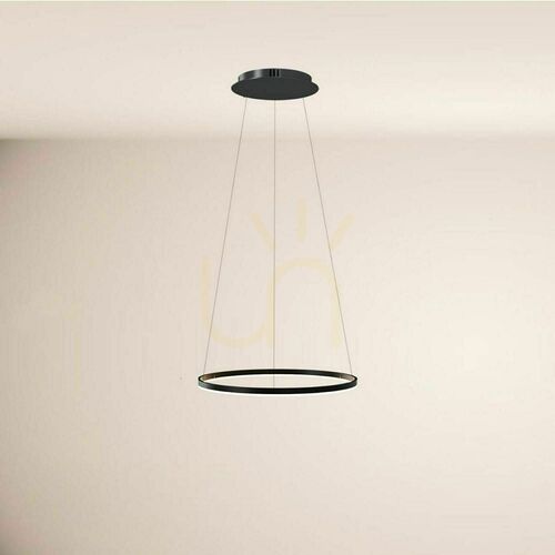 Kontrola LED kruhové závěsné svítidlo s.luce Ring zlaté Ø 60 cm