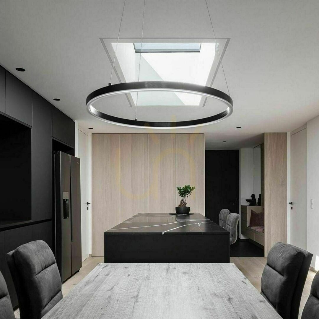 Zobrazit Závěsné LED svítidlo s.luce Ring stříbrné Ø 60 cm Závěsné LED svítidlo s.luce Ring stříbrné Ø 60 cm