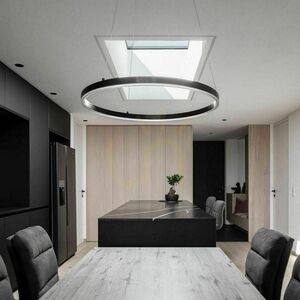 Závěsné LED svítidlo s.luce Ring černé Ø 60 cm 14 Závěsné LED svítidlo s.luce Ring černé Ø 60 cm small 14