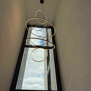 Závěsné LED svítidlo s.luce Ring bílé Ø 80 cm 2 Závěsné LED svítidlo s.luce Ring bílé Ø 80 cm small 2