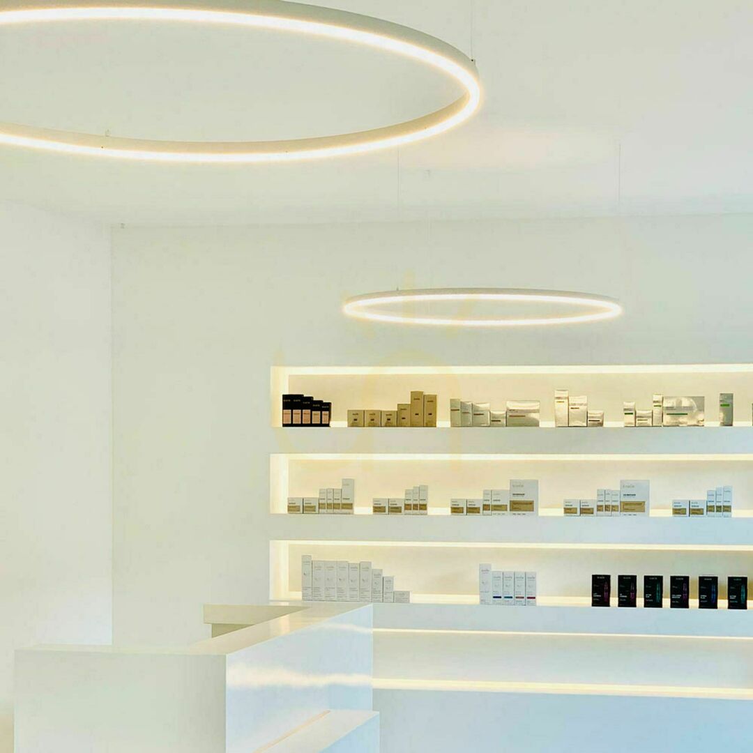 Náhled LED závěsné svítidlo s.luce Ring černé Ø 100 cm LED závěsné svítidlo s.luce Ring černé Ø 100 cm