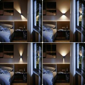 Nástěnné LED svítidlo s.luce Ixa beton 10 cm IP44 small 13