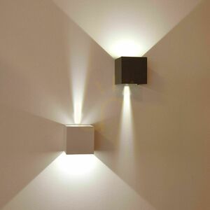 LED nástěnné svítidlo s.luce Ixa bílé 10 cm IP44, 2×3 W, 3000 K 4 LED nástěnné svítidlo s.luce Ixa bílé 10 cm IP44, 2×3 W, 3000 K small 4
